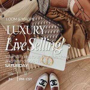 🚨LUXURY LIVE SALE!!🚨